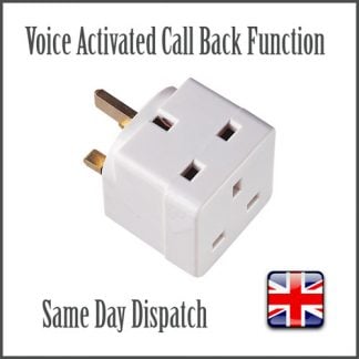 Voice activated spy bug 2 way adapter