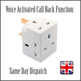 Voice activated spy bug 3 way adapter